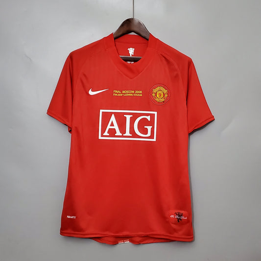 Maillot rétro Manchester United domicile 07/08