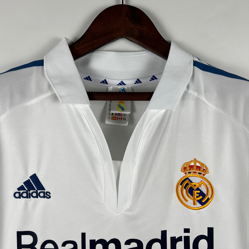 Retro Real Madrid Home 01/02