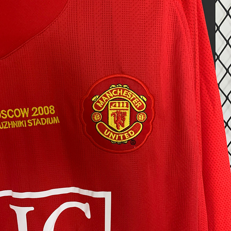 Retro Manchester United Home 07/08 - Longsleeve