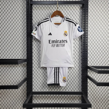 Realm Madrid Home 24/25 - Kids (Short included)