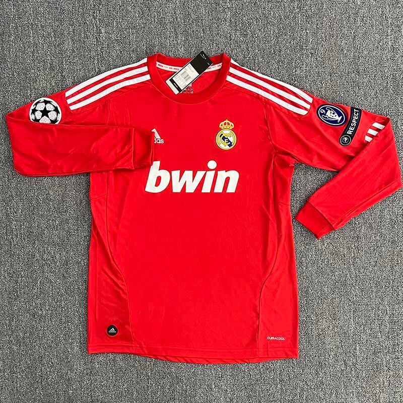 Maillot rétro Real Madrid Third 11/12 - Manches longues